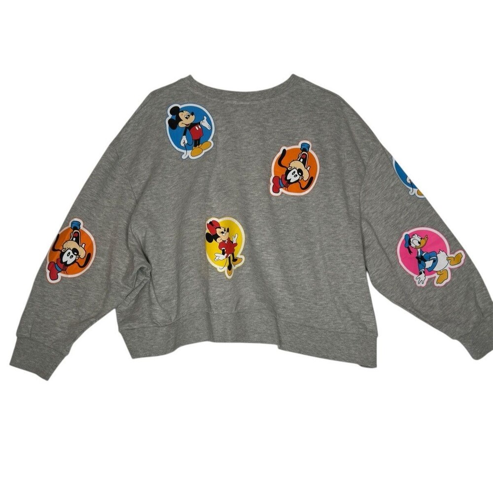 Disney Vault Collection Mickey Donald Minnie Pluto Crewneck Sweatshirt 2X‎